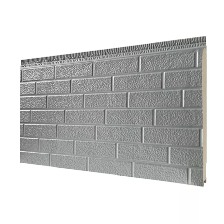 Linear Brick Pattern Metal Siding Panel factory